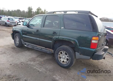 2002 Chevrolet Tahoe Z71 z USA, uszkodzony, nr VIN 1GNEK13Z32R328115